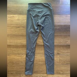 Victoria's Secret Pink Cozy Dark Grey High Rise Leggings Regular Size